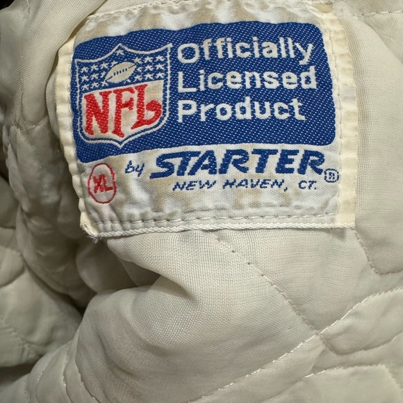 Vintage 80s Raiders Starter Bomber Jacket XL - Picture 9 of 15